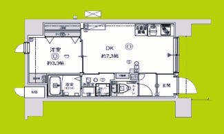 CREST TAPP天王寺EAST 間取り