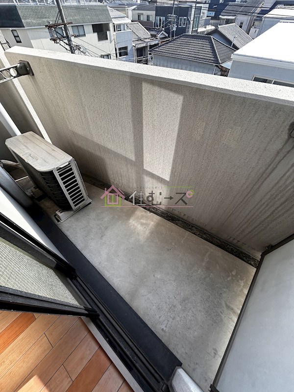 ティーアップスクエア ベランダ