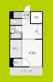 Collection中崎Ⅰ 間取り