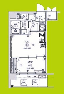 CREST TAPP天王寺EAST 間取り
