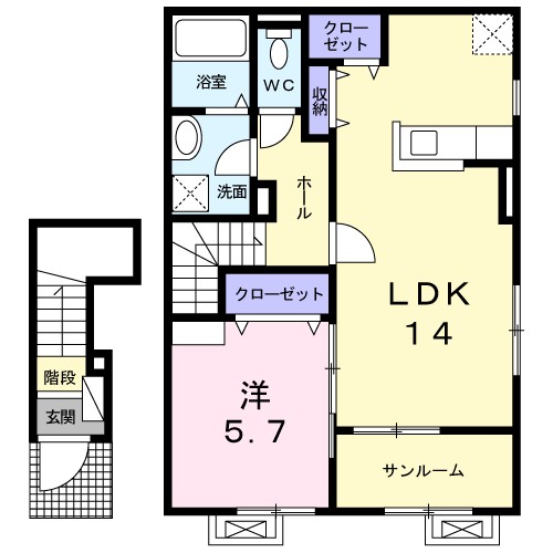 フル－ル喜連 間取り