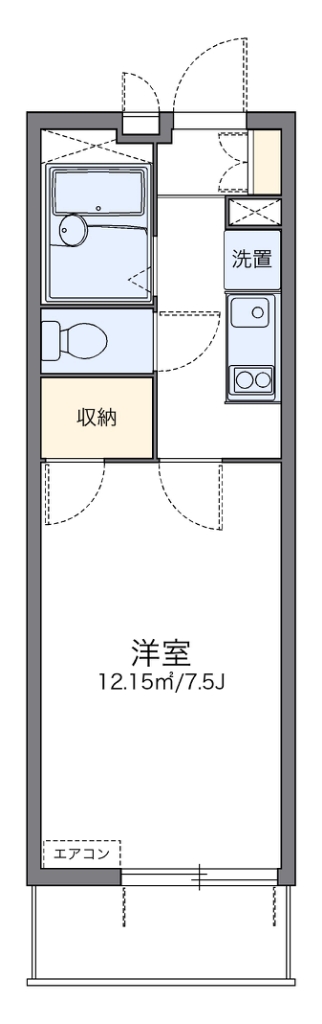 レオパレスベル日吉 間取り
