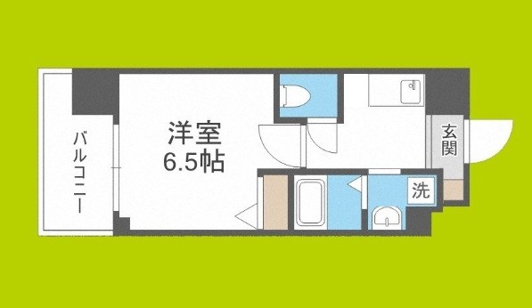 S-FORT難波西 間取り