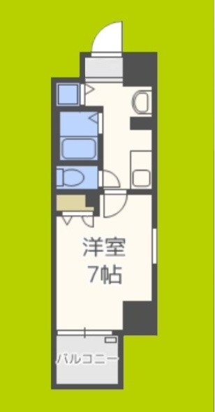 ジュネーゼグラン難波ミラージュ 間取り