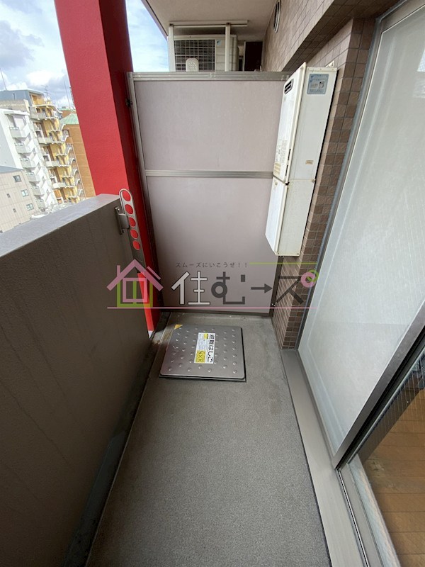 エステムコート難波サウスプレイスⅡレフィーナ ベランダ