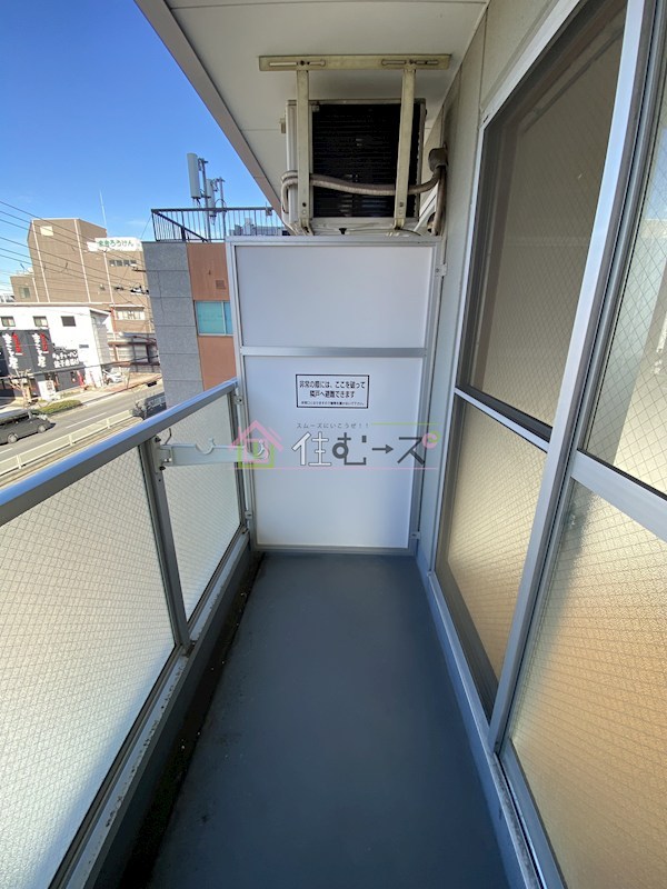ラボ城北 ベランダ