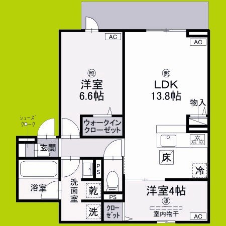 クラシスト苅田WEST 間取り