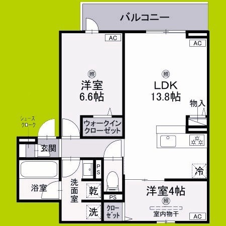 クラシスト苅田WEST 間取り