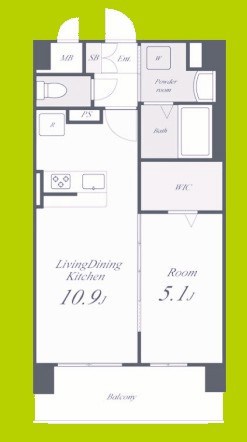 アストラルグラミ阿倍野 間取り図