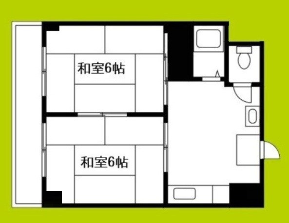 WESTヒルズ平野 間取り
