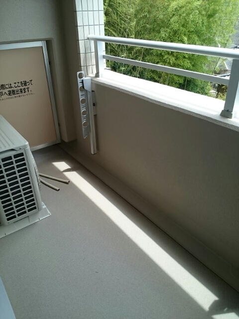 藤阪東レジデンス八弘 ベランダ