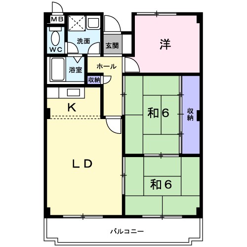 エスポワール茨木 間取り
