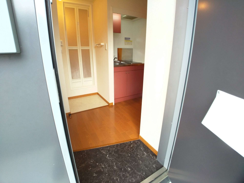 レオパレスカサブランカⅡ 玄関