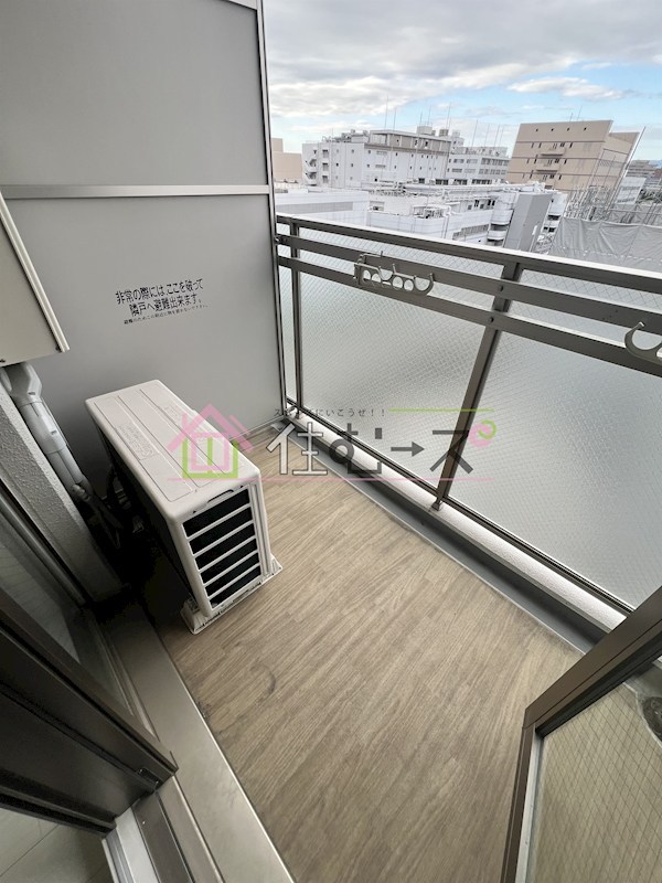 エスリードレジデンス大阪グランノースⅠ ベランダ