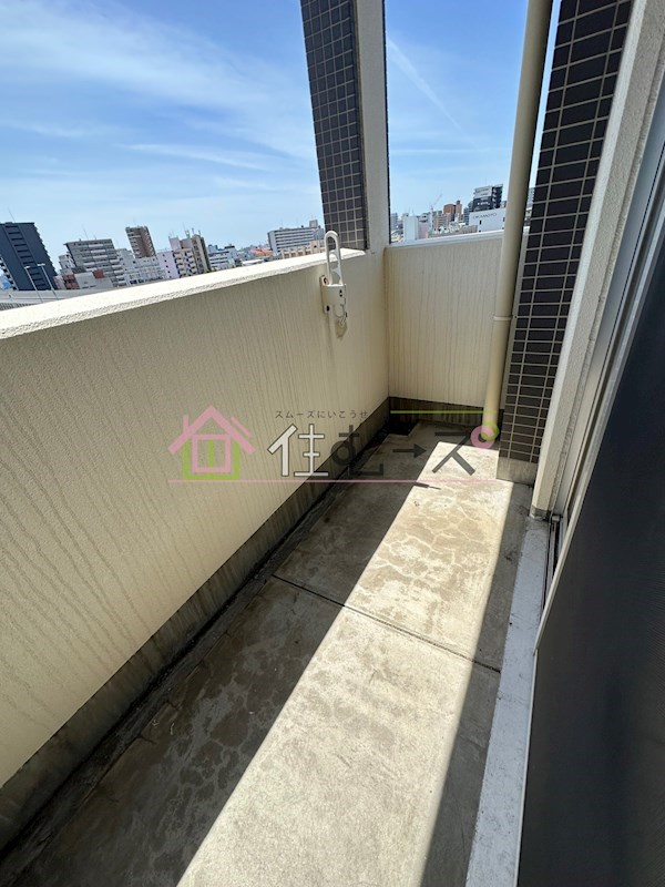 シェモア桜川 ベランダ