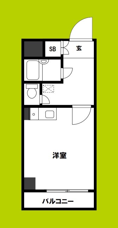 ミフネセントラルベア東三国 間取り図