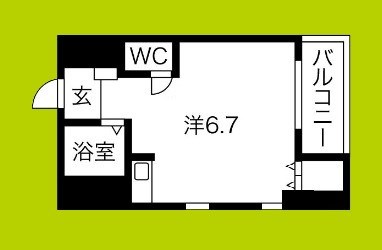 アロンディール新深江 間取り