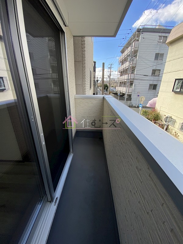 大阪市此花区酉島3丁目戸建 ベランダ