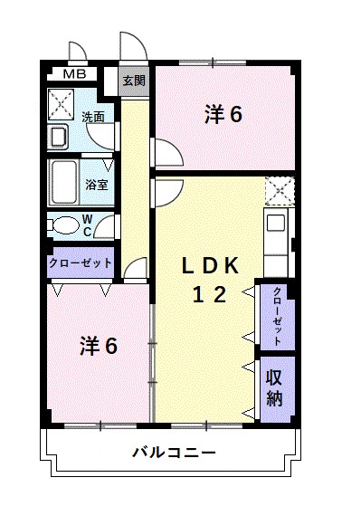 マリッチ小谷 間取り