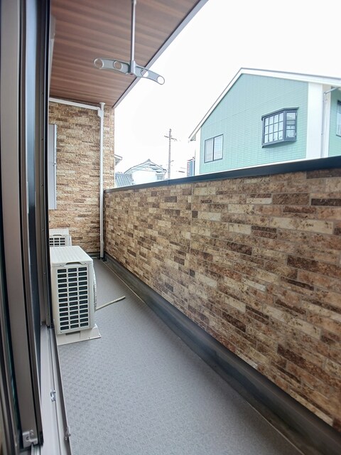 フラッフィ ベランダ