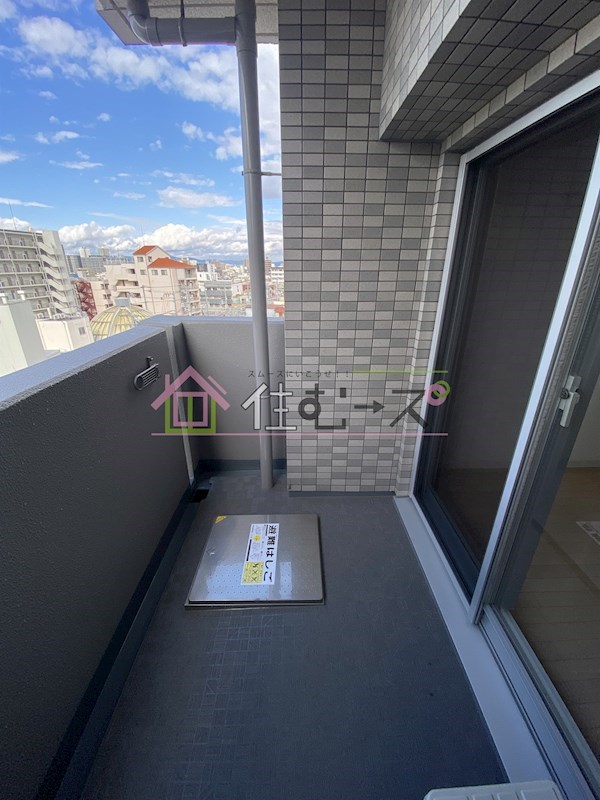 エスリード京橋ステーションプラザ ベランダ