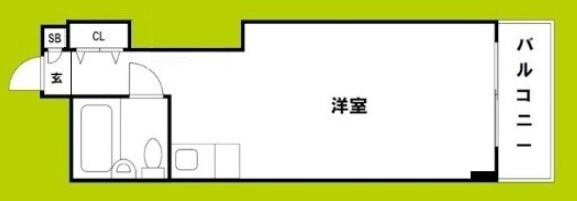 スペースシャトー中津 間取り