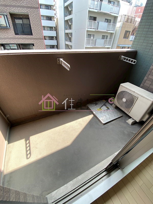 プロシード心斎橋東ヴァンターレ  ベランダ