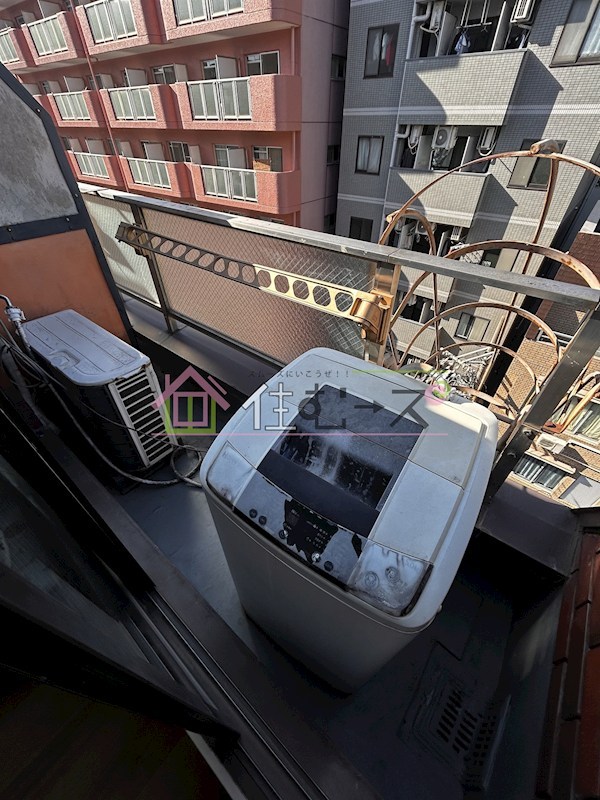 オーブ新大阪マンション ベランダ