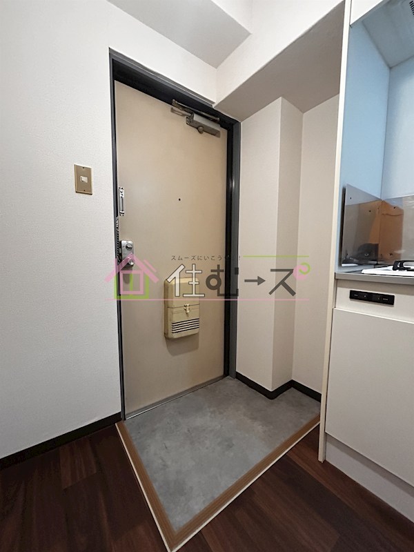 ライズワン下新庄 玄関