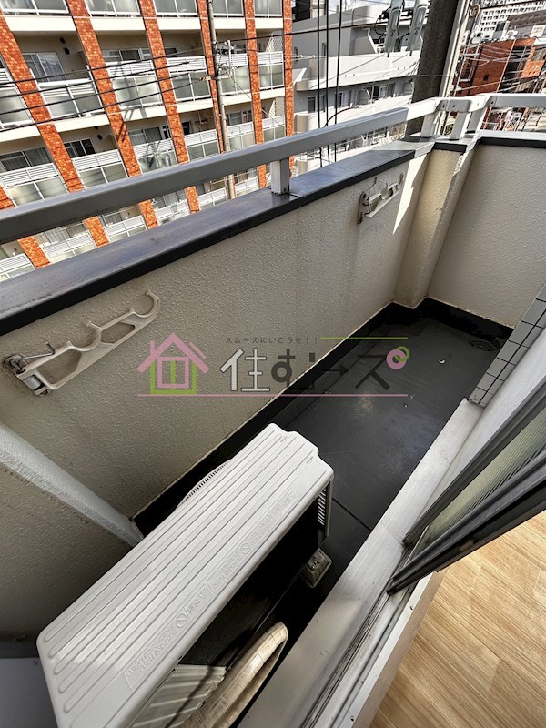 木元ハイツ ベランダ