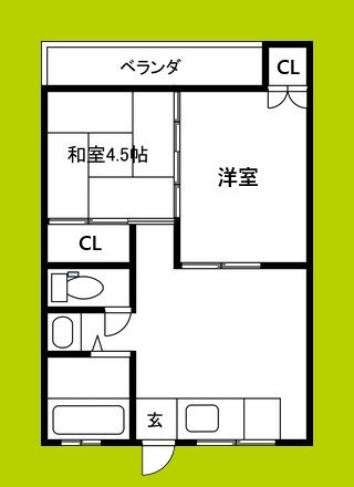 中之島ハイツ 間取り