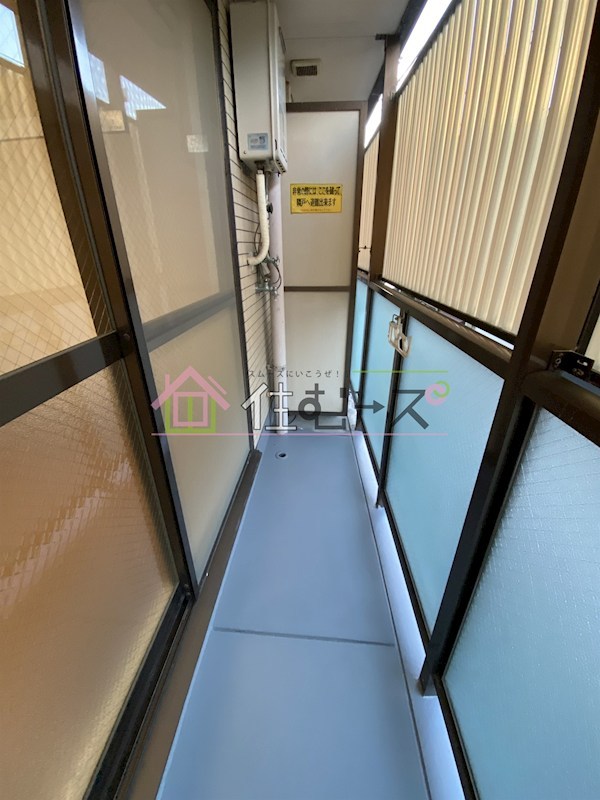 ロフトSAYO  ベランダ