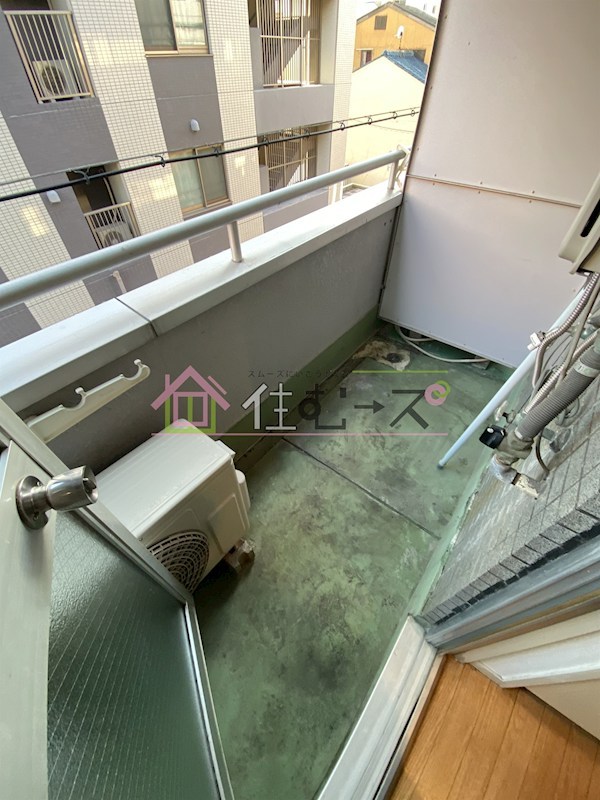 ハイムクロード３ ベランダ