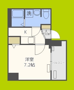 アクアプレイスOsakaT2 間取り