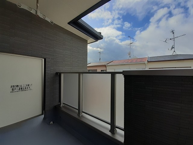 パルテール八尾 ベランダ