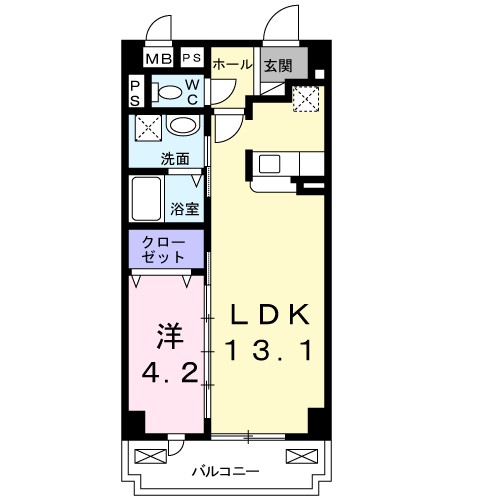 パークサイド宝塚 間取り