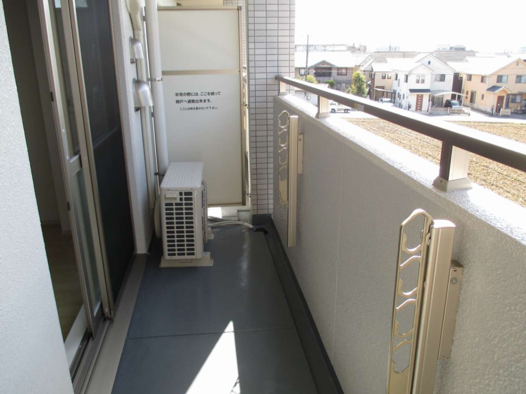 パークサイド宝塚 ベランダ