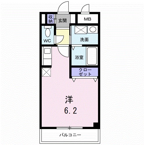 ペニーレーンＯｎｅ 間取り