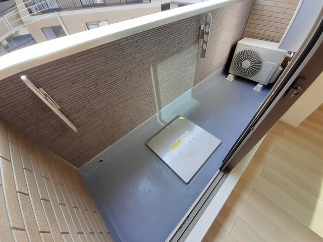 ハイツ　ユベーレン ベランダ