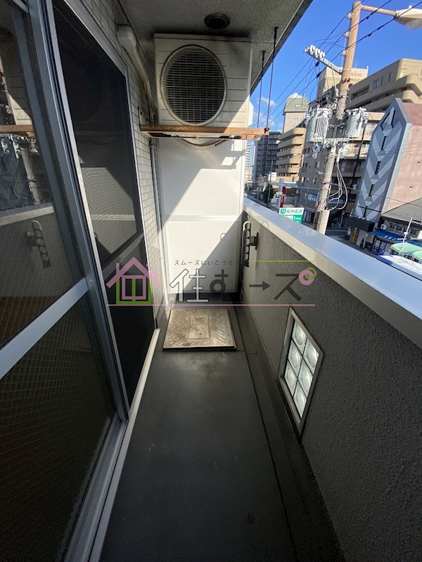 エイチ・ツー・オー今福 ベランダ