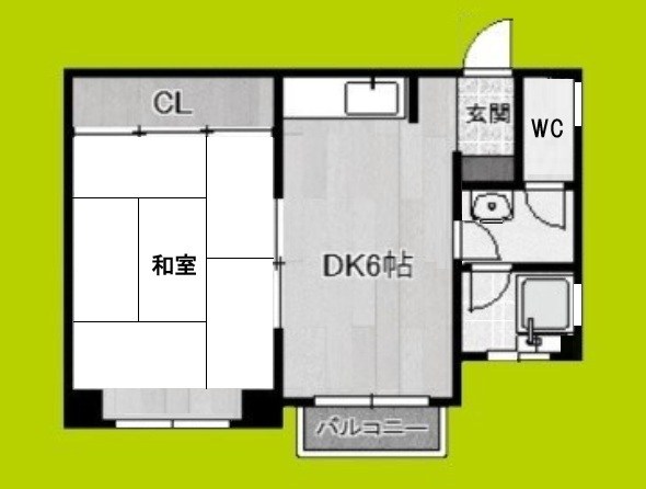 栗田マンション 間取り