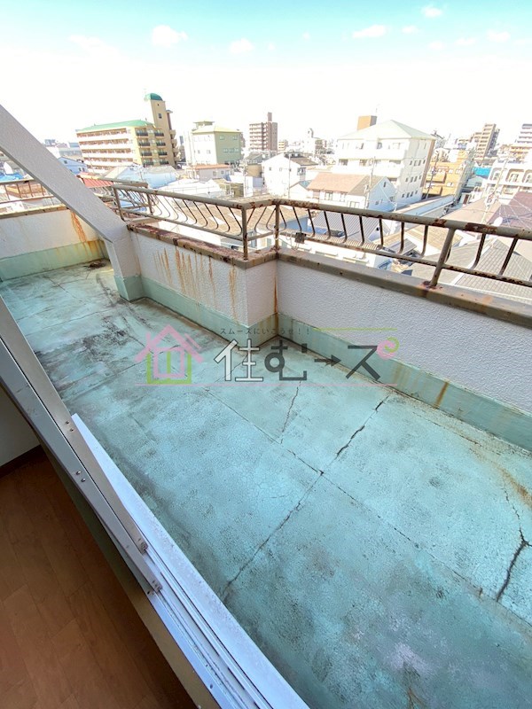 グランベガ平野南 ベランダ