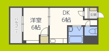 雅叙園ハイツ 間取り