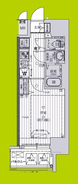 ファーストフィオーレ尼崎グランウエスト 間取り