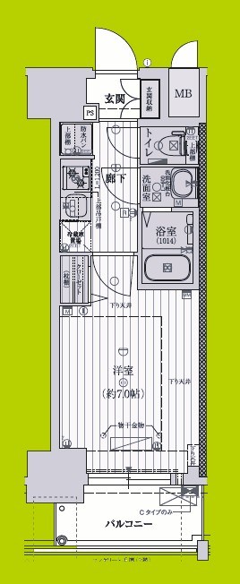 ファーストフィオーレ尼崎グランウエスト 間取り