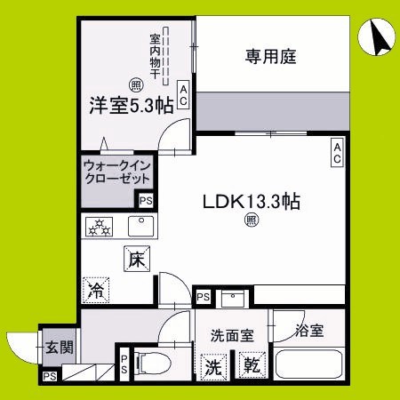 クラシスト東粉浜WEST 間取り