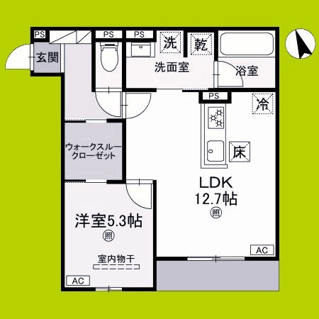 クラシスト東粉浜WEST 間取り