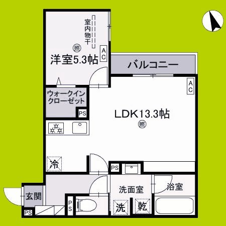 クラシスト東粉浜WEST 間取り