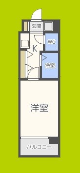 エステムコート大阪城南 間取り