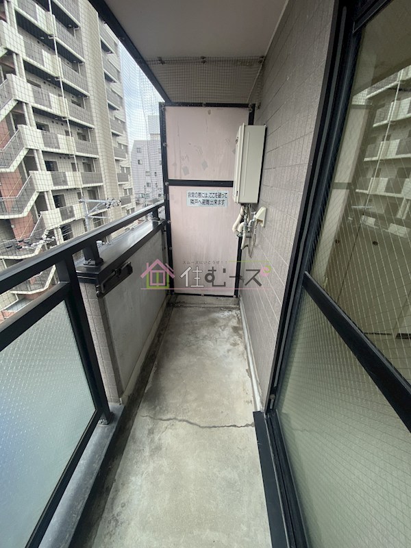 長居大発マンション ベランダ